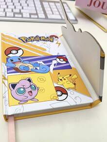 pokemon Högkvalitativ studentplaneringsanteckningsbok med magnetlås, söta mönstrade sidor, lämplig för anteckningar och dagbok (slumpmässig leverans) - Multifärgad - Visa 5