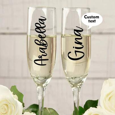 Customized Name Stickers - Customized Letter Stickers, Suitable For Cups, Laptops, Helmets, Water Bottles, Phones, Glasses - Waterproof Personalized Name Sticker Labels - Customized Vinyl Name Stickers