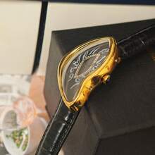 Đồng hồ nữ cao cấp chạy máy thạch anh, với thiết kế hình lá cong, điểm xuyết vài viên đá lấp lánh cùng mặt số chữ số Ả Rập và kim chỉ giờ được chạm khắc tinh tế, là món quà thời trang/quà sinh nhật/quà lễ lý tưởng dành tặng người phụ nữ yêu quý. - Một cỡ - Xem 12