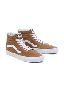 Giày Vans SK8-Hi Maillard Retro cổ cao dành cho nam và nữ, kiểu dáng đôi, giày thể thao thường ngày VN0005U9TBN - màu nâu - Xem 4
