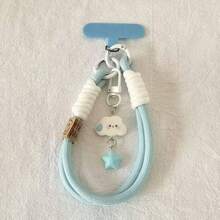1pc Ins Speechless Cloud Hanging Chain, Star Phone Lanyard Wristband, Short Cute Pendant Keychain - Car Keychain - Cute Hanging Decor - Party Gift - Exquisite Gift - Mini Figurine - Birthday Gift - Holiday Gift - Christmas - Easter - April Fools - Halloween - Multicolor - View 15
