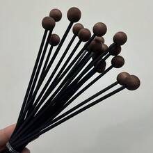 30 Buah Stik Aromaterapi Manik Kayu Kopi - Untuk Ekspansi dan Penggantian, Aksesori Batang Serat Multi-Pori, Inti Pengganti, Aksesori, Desain Minimalis, Dekorasi Rumah Dalam Ruangan, Stik, Cocok Untuk Kamar Tidur - A - View 6