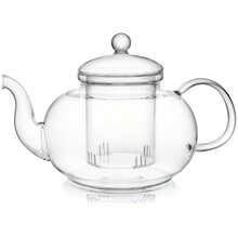 A 1000Ml Glass Teapot Featuring An Infuser And Four Cups, This 33.8 Oz (1000 Ml) Teapot Comes With A Removable Infuser Suitable For Blooming And Loose Leaf Tea, Packaged In A Gift Box For Microwave And Stovetop Use - 茶壺 + 4 個杯子 - 查看 9