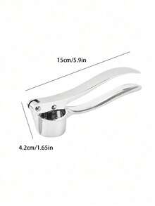 1Pc Heavy Duty Garlic Press, Professional Garlic Crusher And Mincer, Ergonomic Garlic Crush Tool With Easy Squeeze Handle, Kitchen Gadgets, Ginger Press, Vegetable Chopper, Essential Kitchen Accessories, Perfect For Halloween, Thanksgiving, Christmas Cooking. - 彩色 - 查看 3