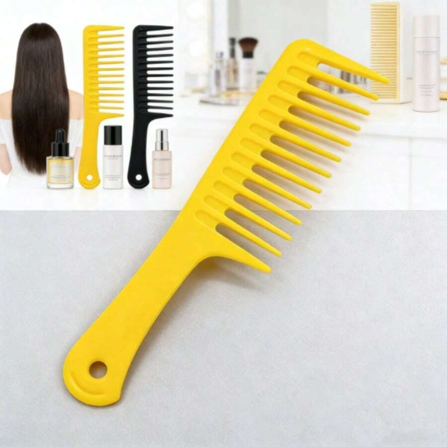 1/5/10 chiếc lược uốn tóc, nhiều màu sắc, lược chải tóc nữ, lược làm tóc, lược răng to bản, thích hợp cho salon, thẩm mỹ viện, đi học, du lịch và nghỉ lễ.
