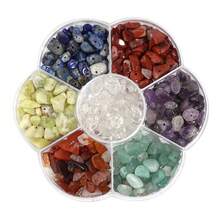450pcs 15-Color Asymmetrical Stone Beads Jewelry Accessories For DIY Handmade Jewelry And Bracelets, 24-Grid Approx. 720pcs Asymmetrical Stones, 10-Grid Approx. 300pcs Asymmetrical Stones - Multicolor - View 29