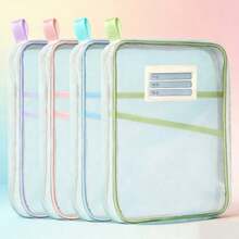 1 túi đựng tài liệu trong suốt, túi đựng tài liệu nhiều lớp dung lượng lớn, túi lưới dày đựng giấy thi, túi đựng sách giáo khoa. - Nhiều màu - Xem 6