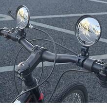 2pcs Universal Bike Rearview Mirrors, 360° Adjustable Wide-Angle Convex Mirror, HD Clear Lens, Fits Mountain/Road/Electric Bikes, Safety Cycling Accessories - Universal Bicycle Rearview Mirror - View 11