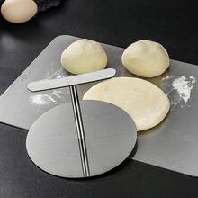 7 Inch Stainless Steel Tortilla Press Maker Multi-Functional Dough Press For Corn Flour Gluten-Free Tortillas Quesadilla And Roti - 1 - Xem 5