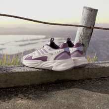 OZWAVE “Bobo Shoes”复古厚底运动鞋，休闲运动鞋 - 紫丁香色 - 查看 8