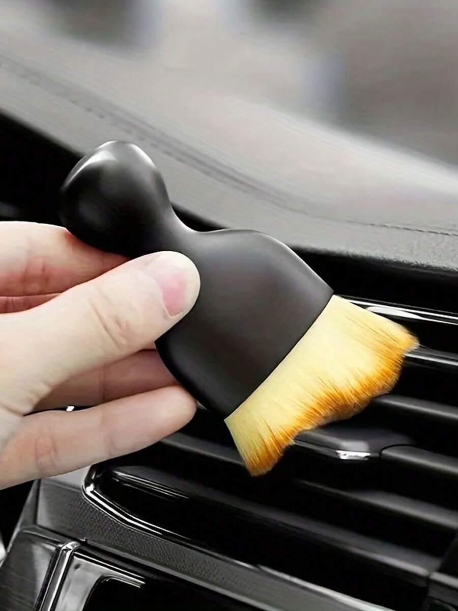1pc Super Soft Brush Car Cleaning Tool, Multi-Functional Deep Interior Cleaning And Dusting, Suitable As Mother's Day And Father's Day Gift - 1pc Cleaning Brush - View 1