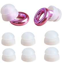 Sleep Noise-Proof Earplugs, Double-Layer Earcaps With Strong Noise Reduction, Brand New Electroplating Process, Includes 3 Different Sizes Of Replaceable Eartips, Washable Sleep Noise-Proof Earplugs, Comfortable And Reusable - Color - View 15