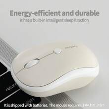 MOFII Cute & Fashion Wireless Mouses Suitable For Office Use - Khaki - View 2