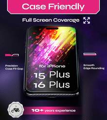 Phone Screen Protectors Mother's Day Gift - For IPhone 15 Plus - View 6