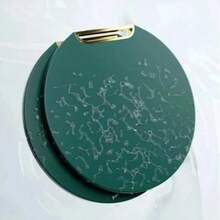 Tábua De Corte Antibacteriana À Prova De Mofo 30cm Com Suporte Em Pé Para Cozinha (9638) - Verde - Visão 5
