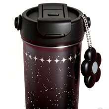 Portable 550ml Thermal Mug With A Gradient Finish Inspired By The Starry Sky And The Colors Of The Aurora, Includes A Decorative Pendant. Made Of Stainless Steel, 100% Leak-Proof And Non-Slip. Keeps Drinks Hot Or Cold For 12 To 24 Hours. Ideal For Water, Iced Tea, Coffee, Milkshakes And Other Beverages. Perfect For Use In The Office, School, Gym, Sports, Travel And In The Car. An Excellent Gift Option For Special Occasions Or Birthdays. - 所以 - 查看 2