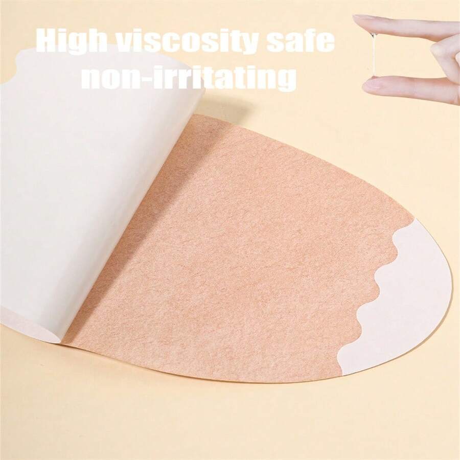 30片装大腿防摩擦垫和乳贴，隐形亲肤粘性垫，旨在防止摩擦，并可隐藏于衣物下。 - 多色 - 查看 1