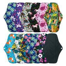 3Pcs Sanitary Napkins AWJ Mesh Liner Reusable Menstrual Pads For Girl Washable Cloth Pads Waterproof Cloth Regular Flow Daytime Use - one-size - View 13