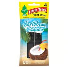 Ambientador de 4 unidades Vent Wrap aroma Colada del Caribe - 1 - Ver 5