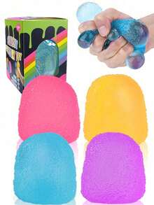 Gummy Candy Squishy Toys, Soft Squishies, Colorful Sugar Coated Squishy Fidget Toys For Stress Relief - Random Color - View 10