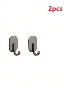 1/8/10pcs Convenient Black Super Strong Magnetic Hooks, No Drilling Required, Space Saving, Multi-Functional, Rust-Proof, Fashionable Wall-Mounted - Suitable For Camping, Barbecue, Kitchen, Refrigerator And Garage Walls, Personalized Decoration, Home Decor - Multicolor - View 16