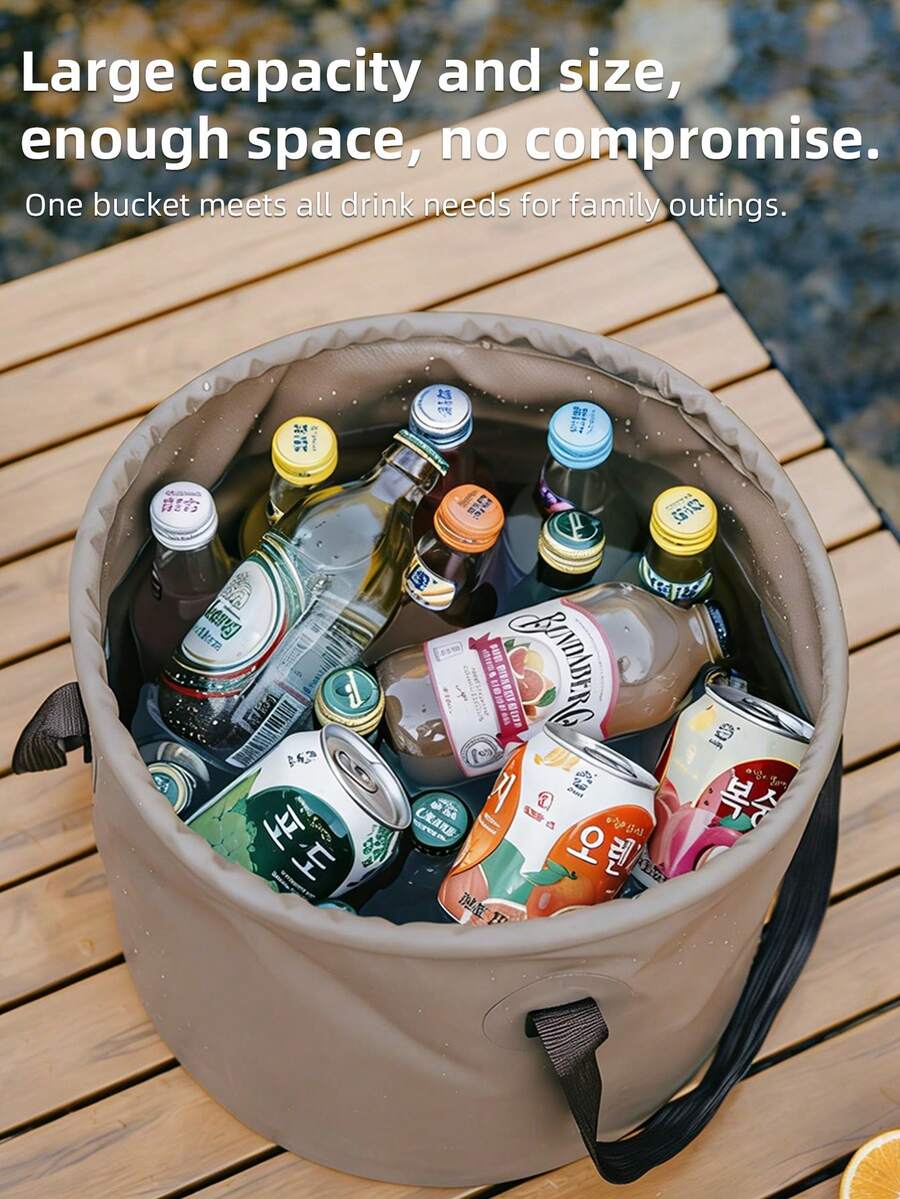 URBANWAVE户外露营储水容器,便携式可折叠洗脸盆,适用于旅行、徒步、钓鱼和划船 - A - 查看 1