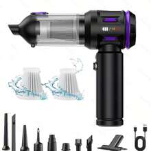 Penyedot Debu Nirkabel Portabel, Penyedot Debu Mini Bertenaga Tinggi, Kompresor Blower Genggam 4-in-1 dengan Motor Tanpa Sikat, Cocok untuk Mobil, Rumah, Kantor, Berkemah, Keyboard Komputer, Alat Pembersih Laptop - penyedot debu 113 - View 6