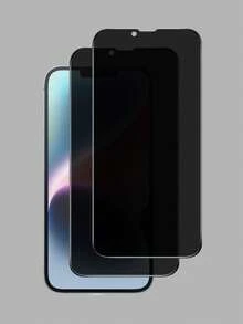 Bộ 2 miếng dán màn hình cường lực chống nhìn trộm, tương thích với các thiết bị Apple, chống trầy xước, chống va đập, lớp phủ chống dầu, cảm ứng mượt mà, phù hợp với các dòng máy Apple X/XR/11/12/13/14/15/16/16Plus/16Pro/16ProMax/16e/17/17 Air/17 Pro/17 Pro Max/17e. - màu đen - Xem 33
