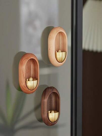 Wireless Wooden Wind Chime Doorbell - A Peaceful Entryway Decor, A Thoughtful Valentine's Day Gift To Decorate Your Porch