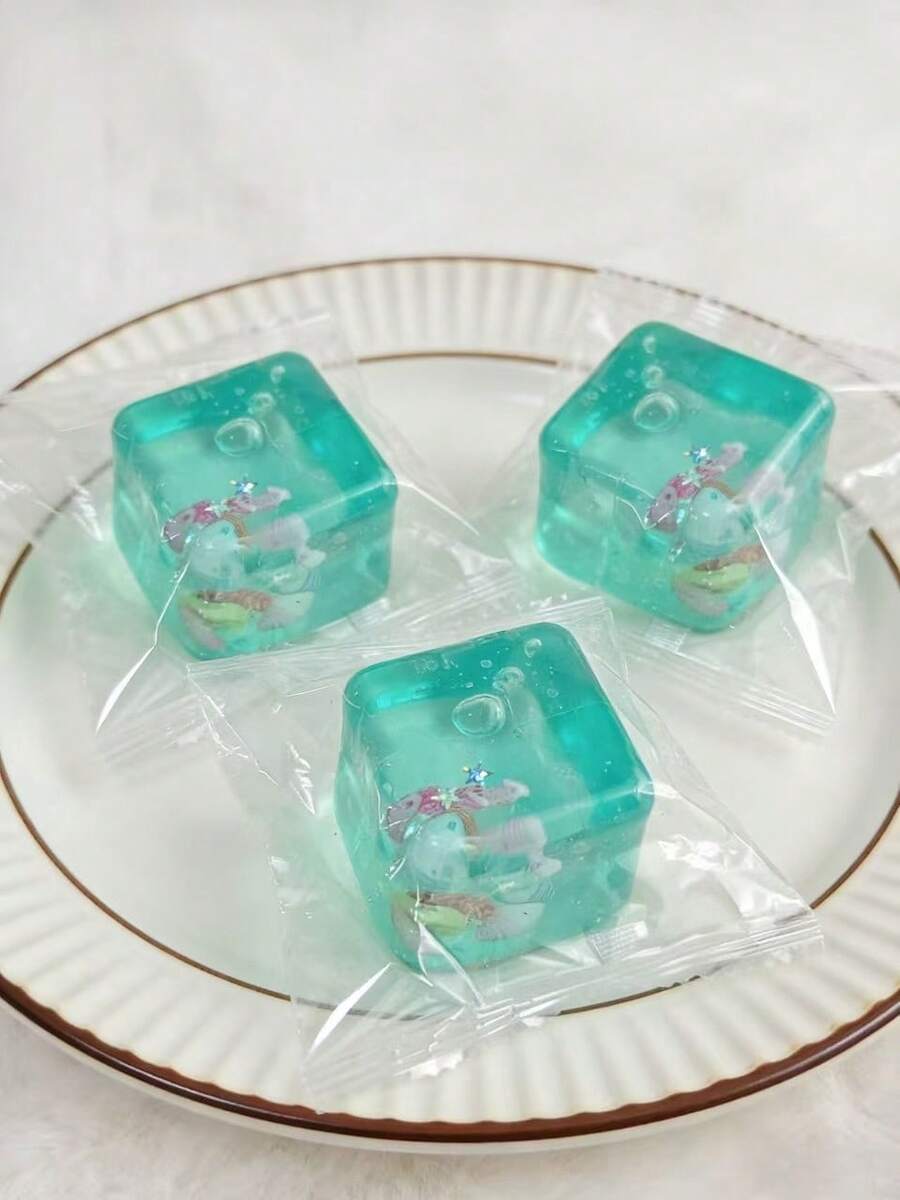 Đồ chơi gấu bông hình khối đại dương 3D sống động như thật, đồ chơi bóp mềm màu xanh lá cây trong suốt giúp giảm căng thẳng, đồ chơi hình sao biển lấp lánh, thích hợp để trang trí bàn làm việc, đồ thủ công DIY, quà tặng sinh nhật, phần thưởng học tập. - Nhiều màu - Xem 1