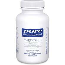 Magnesium Glycinate Capsules – High Absorption Magnesium Supplement For Daily Nutrition, Relaxation & Wellness | 90 Count - 1 Bottle - 查看 1