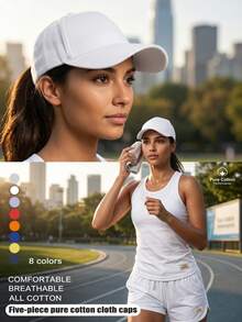 1PC Unisex Baseball Cap |  Von Dutch Originator Eye Wing | One Size Fits All | Adjustable Outdoor Sunscreen Hat | Perfect For Spring/Summer Travel And Beach Vacations - White - View 2