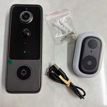 Chuông cửa liên lạc nội bộ không dây tầm xa 500M, chuông cửa không dây cho sân biệt thự, camera chuông cửa không dây với âm thanh hai chiều và tầm nhìn ban đêm, thích hợp sử dụng trong nhà và ngoài trời. - Nhiều màu - Xem 15