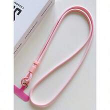 1pc Adjustable Lanyard With Buckle, Anti-Lost Strap For Phone, Camera, Bag, Cup, Versatile Shoulder/Halter With Clips - 彩色 - 查看 4