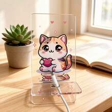 Giá đỡ điện thoại bằng acrylic kích thước 5.5*2.7 inch, thích hợp cho bàn làm việc, giá sách, bàn cà phê, món quà tuyệt vời. - Xem 6