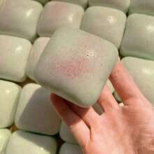 Mini Squishy Cake, Slow Rebound, Pressure Relief, Soft & Fine Texture, Creative Stress Relief Toy, Relaxing Mood Booster, Holiday/Birthday Gift For Friends (May Be Slightly Compressed During Shipping, Which Can Cause Stickiness But Won't Affect The Feel.Recommended For Those Who Don't Mind A Bit Of Stickiness) - trắng - Xem 6
