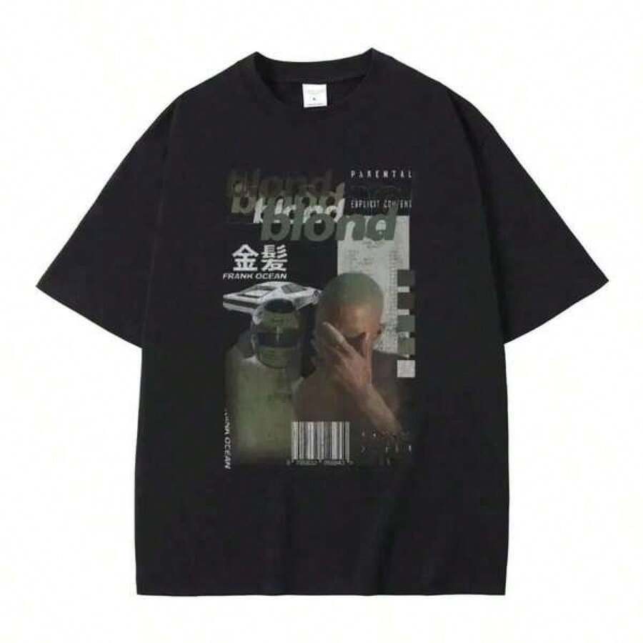 Men Outdoor Tees & Tanks - Black - View 1
