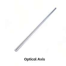 Plated Linear Shaft, Customizable Length, Bearing Steel Round Bar, Cylinder Plated Sleeve Shaft - 12mm - View 2