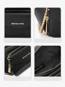 Michael Kors Túi đeo hông thời trang MK Maisie, túi đeo thắt lưng nữ, túi đeo chéo, túi đeo ngực, túi đeo vai, túi du lịch. - màu đen - Xem 5