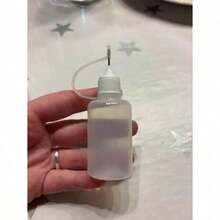 1/3Pcs 30ml Empty Glue Bottle With Needle Precision Tip Applicator Bottle, Refillable, Liquid Dispensing Bottle Drip Bottle, Easy-Squeeze Applicator For Paper Quilling DIY Craft School - 無色 - 查看 7