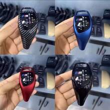 适用于宝马1系2系3系4系5系6系7系X3 X4 F30 F10 F32 F36 F07 F06的无按钮换挡杆球头外罩 - 1 PC - 查看 3