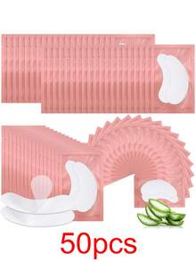 200 cặp miếng đệm nối mi màu hồng, miếng dán cách ly mi giả, miếng bảo vệ mắt khi nối mi, thích hợp sử dụng tại nhà, khi đi du lịch, tại salon nối mi và các dụng cụ nối mi chuyên nghiệp khác. - Hồng - Xem 10