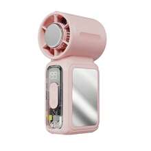 Kipas Tangan Mini Saku Turbo Qixin, Pendingin Es dengan Cermin & Lampu LED, 1–199 Tingkat Kecepatan, Baterai Isi Ulang Terintegrasi 3600mAh, Kecepatan Maksimum 17000 RPM, Sempurna untuk Perjalanan, Aktivitas Luar Ruangan, Rumah & Kantor - Mini Genggam - View 15
