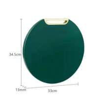 Tábua De Corte Antibacteriana À Prova De Mofo 30cm Com Suporte Em Pé Para Cozinha (9638) - Verde - Visão 3