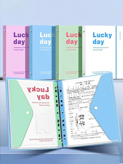 Bộ 5/9 bìa hồ sơ khổ A4 dung lượng lớn, có vòng ghim 11 lỗ, làm từ chất liệu PP hiện đại, có nút bấm mở rộng và ngăn đựng nhãn, phù hợp cho trường học, nhà, văn phòng, điểm danh, du lịch - Thiết kế nhỏ gọn, đồ dùng học tập cho năm học mới.