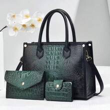 Women's Handbag 2025 Autumn And Winter New Item European And American Fashionable Shoulder Crossbody Bag - 綠色 - 查看 4