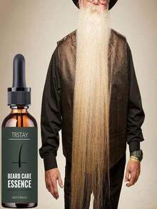 Beard And Mustache Hydrating Oil Serum For Men Deep Conditioning Treatment Repairs Dry Brittle Facial Hair Prevents Split Ends Stimulates Follicles Natural Scent Cruelty Free Vegan - 多色的 - 查看 4