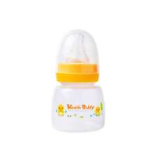 Bình sữa mini PP 60ml cho trẻ sơ sinh, chống đầy hơi, đường kính 3.5cm, núm vú silicon mềm, kèm nắp đậy, dành cho trẻ sơ sinh và trẻ nhỏ. - Nhiều màu - Xem 6