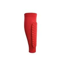 1pc Honeycomb Leg Sleeve, Basketball Roller Skating Martial Arts Fitness Collision Protection Sports Leg Guard - Red - View 14