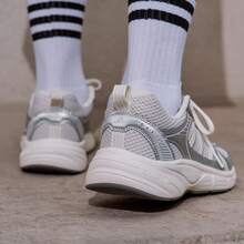 Adidas ECLYPTIX 2.0 复古网眼运动休闲厚底运动鞋 - 淺灰色 - 查看 8